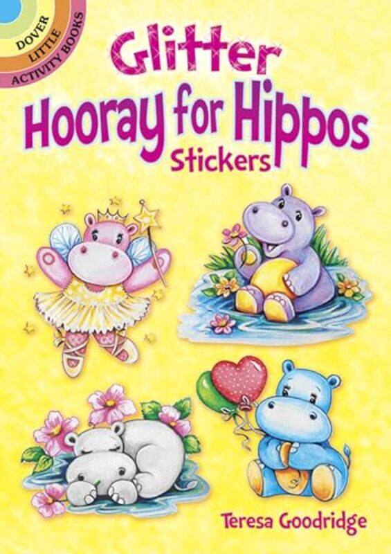 

Glitter Hooray for Hippos Stickers by Betsy de ThierryEmma Reeves-Paperback