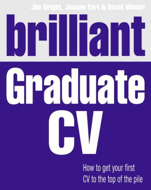 

Brilliant Graduate CV by Deborah University of New South Wales Australia Lupton-Paperback