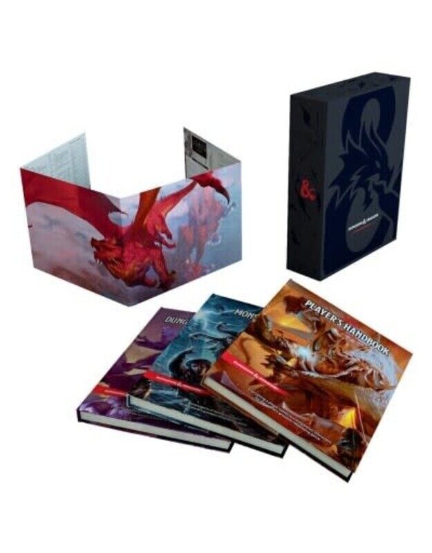 

Dungeons & Dragons Core Rulebooks Gift Set, Player's Hand, Hardcover Book, By: Wizards RPG Team