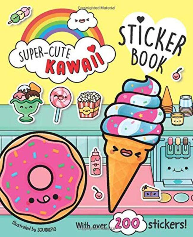 

Super-cute Kawaii Sticker Book, Paperback Book, By: Farshore