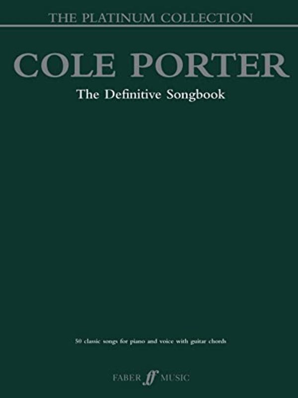 Cole Porter Platinum Collection -Paperback