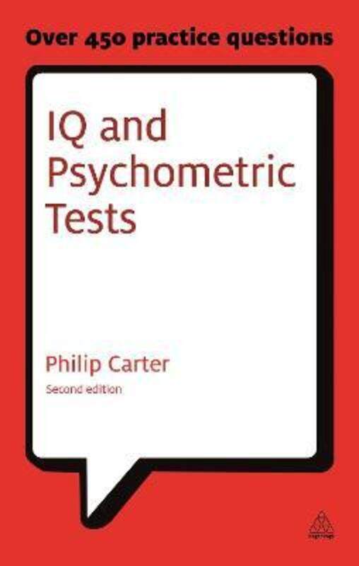 

Testing Series.: IQ and Psychometric Tests: Assess Your Personality Aptitude and Intelligence: Testi.paperback,By :Philip Carter