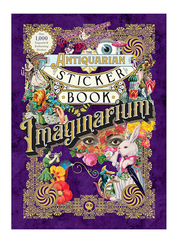 

The Antiquarian Sticker Book: Imaginarium, Hardcover Book, By: Odd Dot