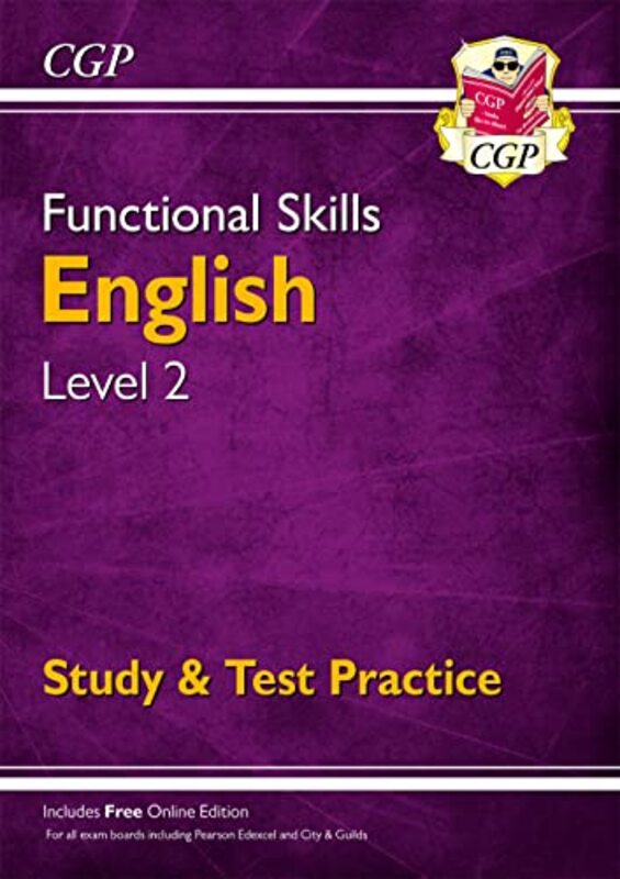 Functional Skills English Level 2 - Study & Test Practice By Cgp Books - Cgp Books Paperback
