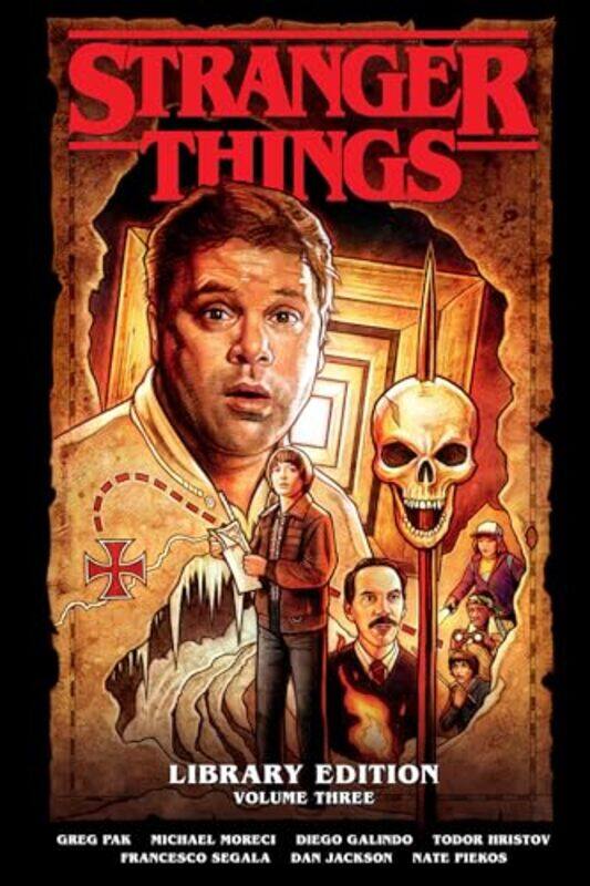 

Stranger Things Library Edition Volume 3 Graphic Novel by Greg PakMichael MoreciChris Roberson-Hardcover