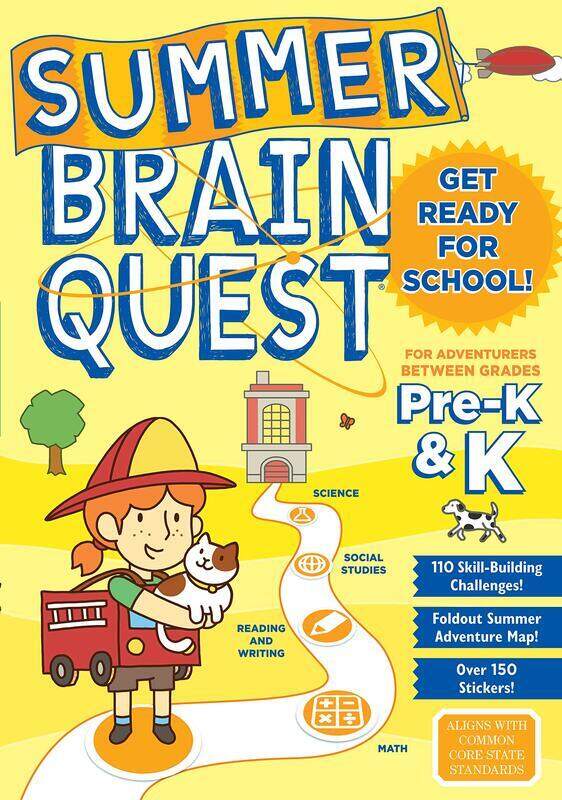

Summer Brain Quest: Between Pre-K and Kindergarten, Paperback Book, By: Workman Publishing
