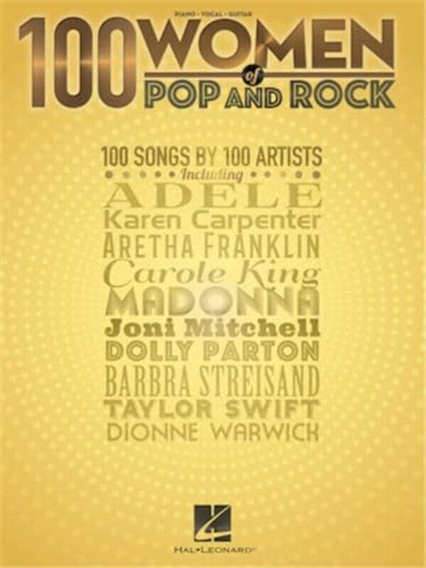 

100 WOMEN OF POP AND ROCK by Sharon Smith -Paperback