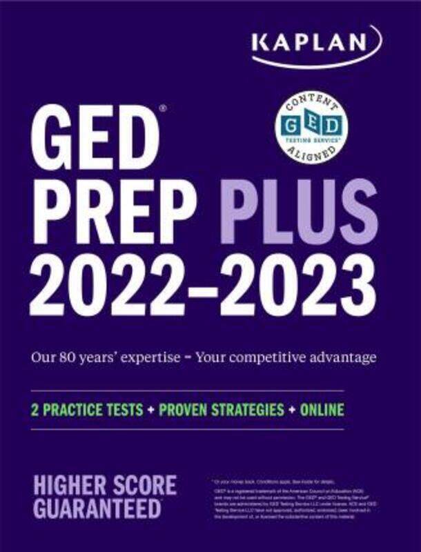 

GED Test Prep Plus 2022-2023: 2 Practice Tests + Proven Strategies + Online.paperback,By :Van Slyke, Caren