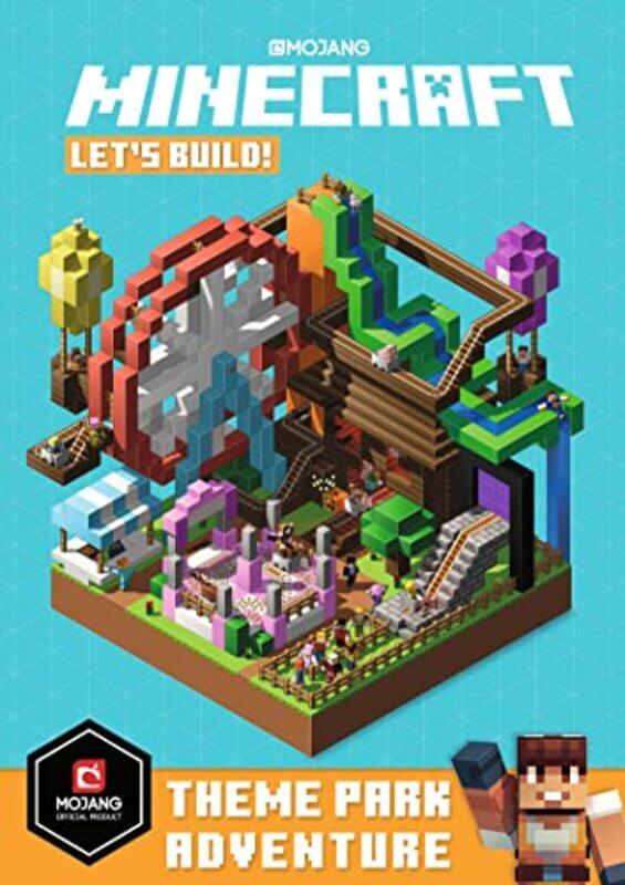 

Minecraft Lets Build Theme Park Adventure By Mojang Ab -Paperback