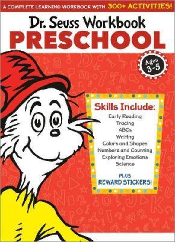 

Dr. Seuss Workbook: Preschool: A Complete Learning Workbook with 300+ Activities.paperback,By :Dr Seuss