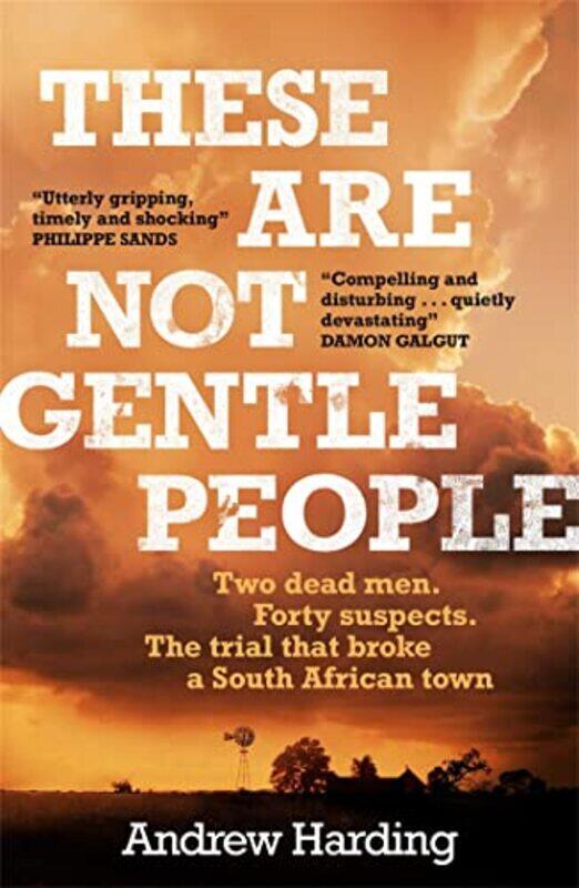 

These Are Not Gentle People by Andrew Harding-Paperback