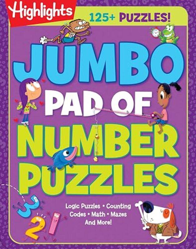 

Jumbo Pad of Number Puzzles by Highlights-Paperback