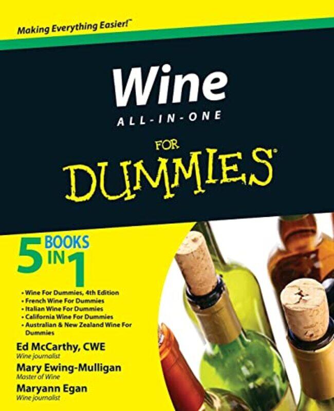 

Wine Allinone For Dummies by Ed (Certified Wine Educator) McCarthyMary (Master of Wine) Ewing-MulliganMaryann Egan-Paperback