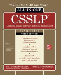 CSSLP Certified Secure Software Lifecycle Professional AllinOne Exam Guide Third Edition by Perry R Warwick University UK Hinton-Paperback