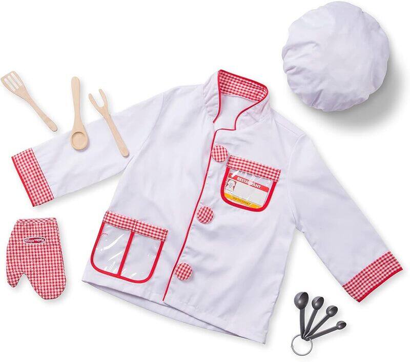 

Chef Role Play Costume Set Paperback