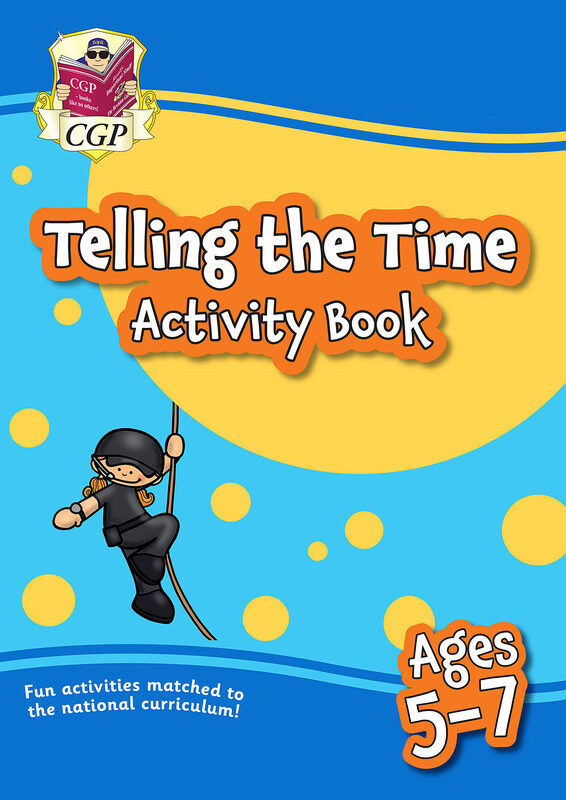 

New Telling The Time Activity Book for Ages 5-7, Paperback Book, By: CGP Books