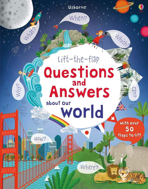 

Lift The Flap Questions and Answers About Our world, Board Book, By: Katie Daynes