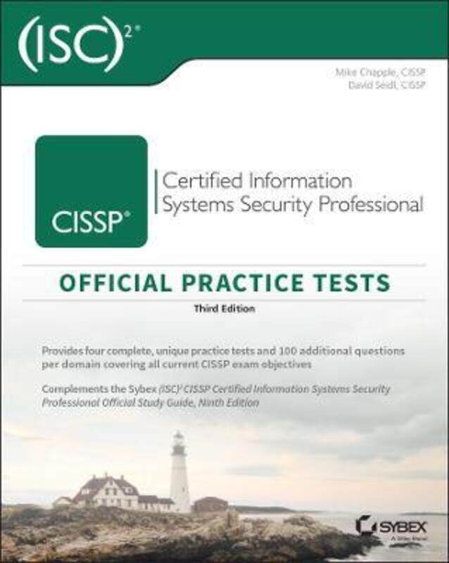 

(ISC)2 CISSP Certified Information Systems Security Professional Official Practice Tests.paperback,By :Chapple, Mike - Seidl, David