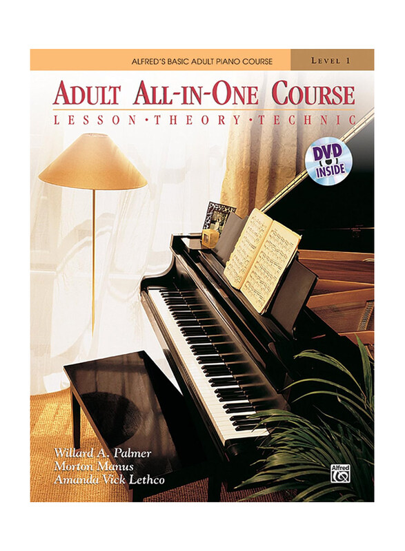 

Alfred's Basic Adult All-in-One Course: Lesson, Theory, Technic (Alfred's Basic Adult Piano Course), By: Willard A. Palmer, Morton Manus, Amanda Vick