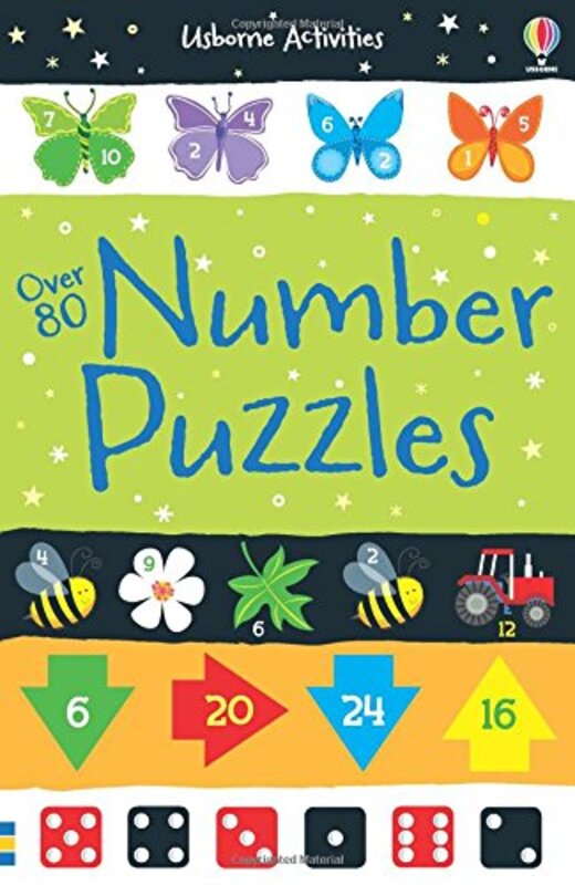 Over 80 Number Puzzles (Usborne Puzzle Books), Paperback Book, By: Various