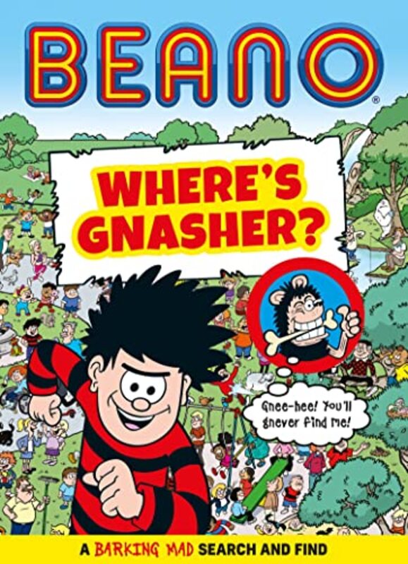 Beano Where’s Gnasher? by Beano Studios-Paperback