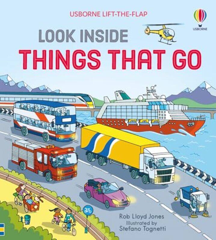 

Look Inside Things That Go By Jones Rob Lloyd - Hardcover