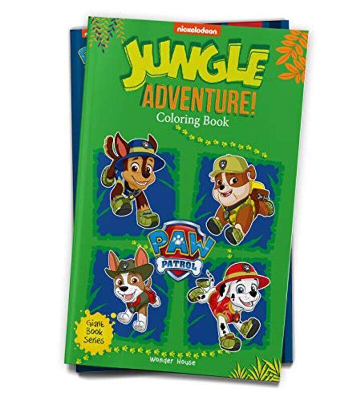 

Jungle Adventure! Paw Patrol Giant Coloring Book For Kids by Wonder House Books Paperback