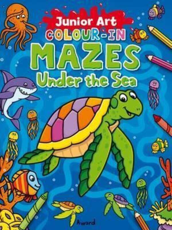

Colour-In Mazes Under the Sea.paperback,By :Hewitt, Angela