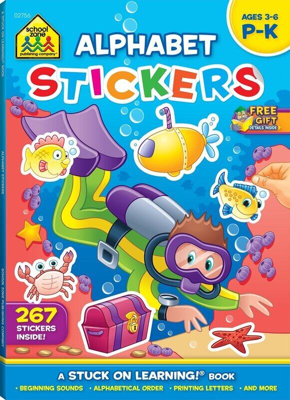 

Alphabet Stickers Workbook, Paperback Book, By: School Zone