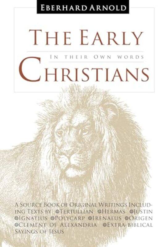 

Early Christians By Eberhard -Paperback