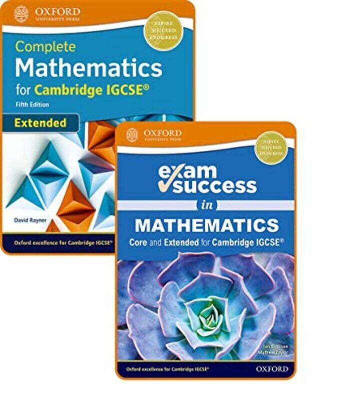 

Complete Mathematics for Cambridge IGCSE (R) (Extended): Student Book & Exam Success Guide Pack,Paperback,By:David Rayner