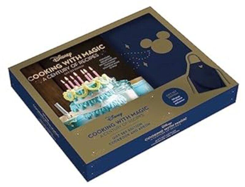 

Disney Cooking With Magic A Century Of Recipes Gift Set Inspired By Decades Of Disneys Animated By Insight Editions -Hardcover