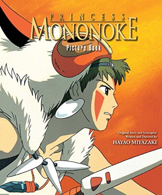 

Princess Mononoke Picture Book by Hayao Miyazaki-Hardcover