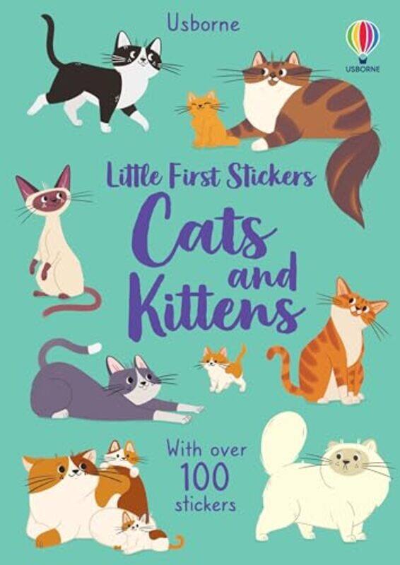 

Little 1St Stickers Cats And Kittens By Young Caroline - Paperback