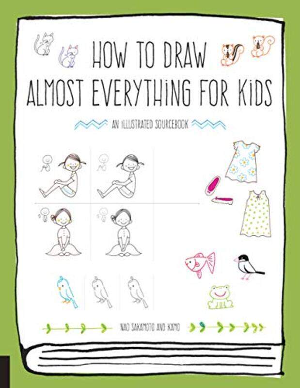 

How To Draw Almost Everything For Kids,Paperback By Sakamoto Naoko