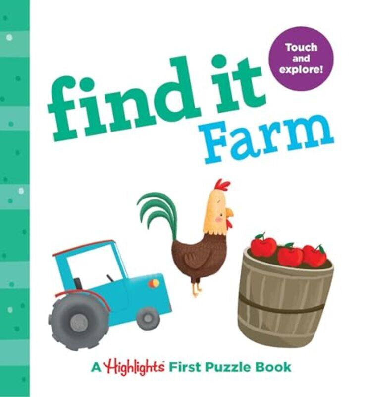 

Find It Farm Babys First Puzzle Book By Highlights - Paperback