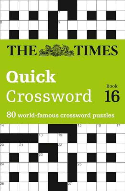 

The Times Quick Crossword Book 16 by The Times Mind Games-Paperback