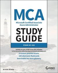 MCA Microsoft Certified Associate Azure Administrator Study Guide: Exam AZ-104,Paperback, By:R Skaria