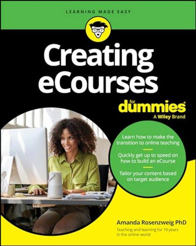 

Creating eCourses For Dummies by Amanda Rosenzweig -Paperback