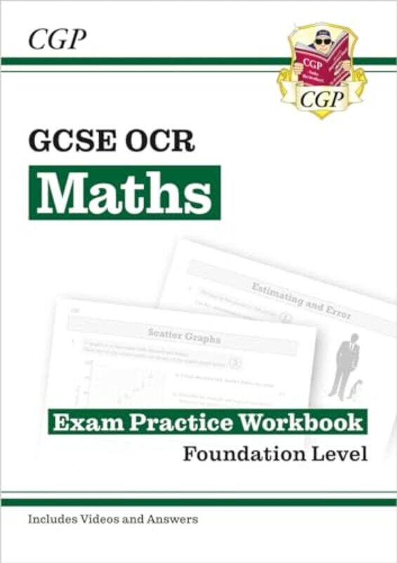 

GCSE Maths OCR Exam Practice Workbook Foundation includes Video Solutions and Answers by Caroline WoolfePeter Thomas-Paperback