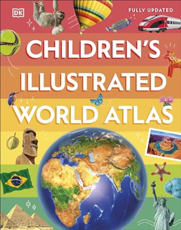 Children's Illustrated World Atlas by DK -Hardcover