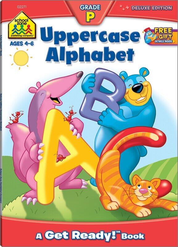 

Uppercase Alphabet Deluxe Edition Workbook, Paperback Book, By: School Zone