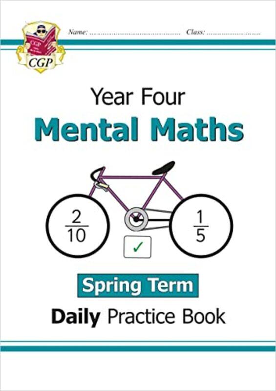 

KS2 Mental Maths Year 4 Daily Practice Book Spring Term by Collins Dictionaries-Paperback