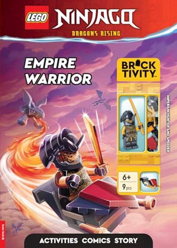 

Lego Ninjago Empire Warrior With Dragon Hunter Minifigure And Speeder Minibuild By Legobuster Books...Paperback