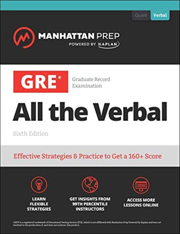 

GRE All the Verbal by DVM PhD Stewart Odendhal-Paperback