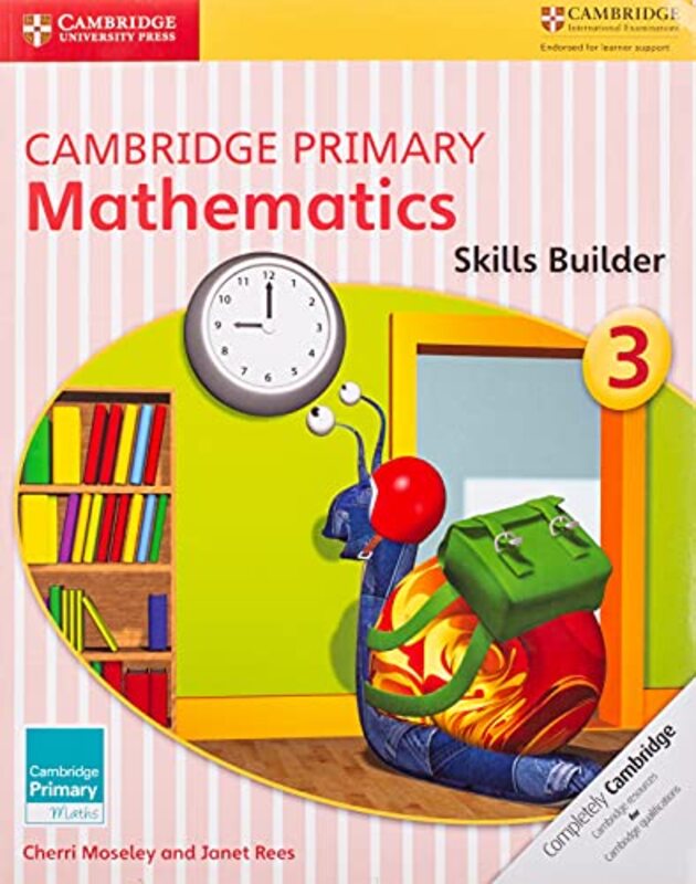 Cambridge Primary Mathematics Skills Builder 3,Paperback by Moseley, Cherri - Rees, Janet