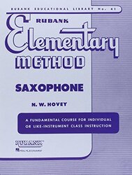 Rubank Elementary Method - Saxophone , Paperback by Hovey, N. W.