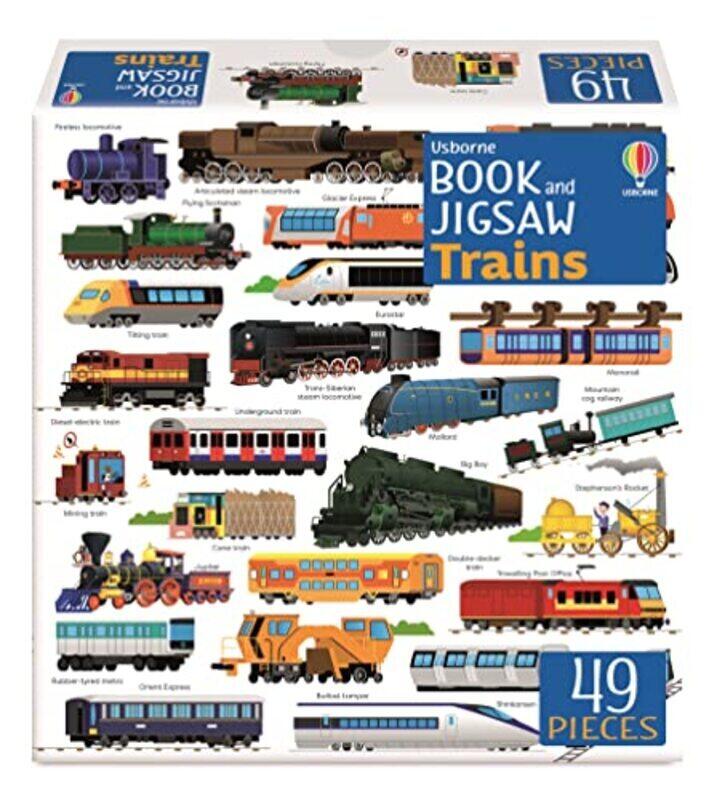 

Book And Jigsaw Trains,Paperback by Sam Smith