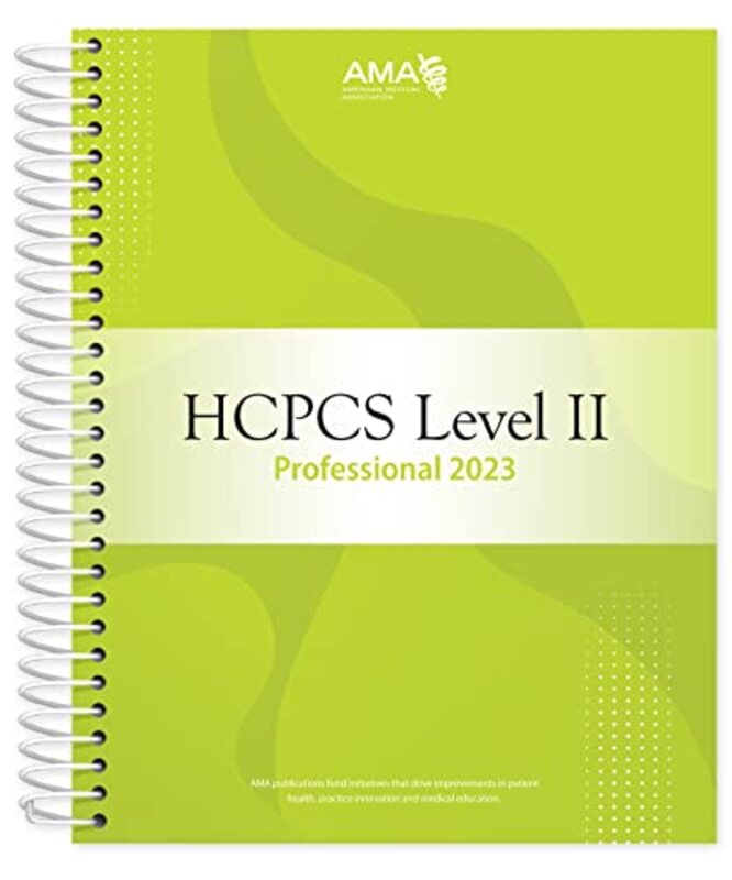 Hcpcs 2023 Level Ii Professional Edition By American Medical Association Paperback