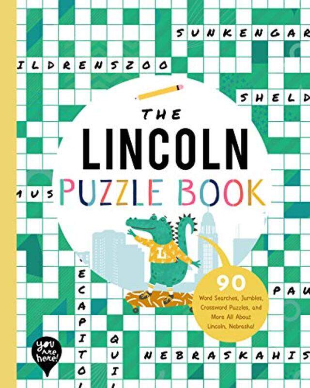 

Lincoln Puzzle Book by YOU ARE HERE BOOKS-Paperback